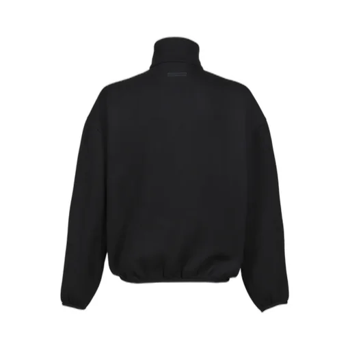 Modern Fit Fleece Track Jacket / Jet Blk/Cloud Wht
