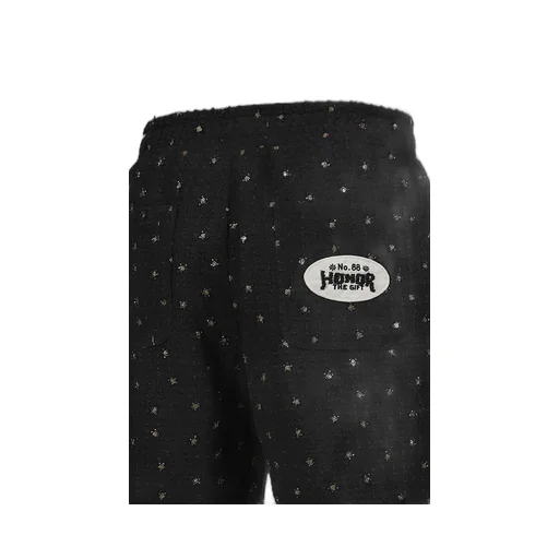 Beaded Shorts / Black