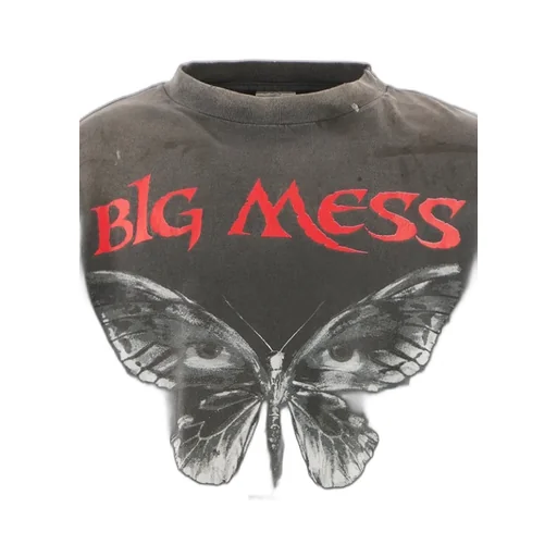 Ss Tee/Big Mess/Blk