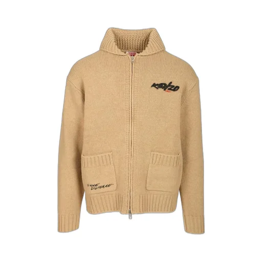 Kenzo X Futura 2000 Zip-Up Knitted Cardigan