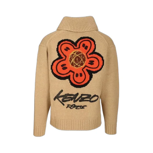 Kenzo X Futura 2000 Zip-Up Knitted Cardigan