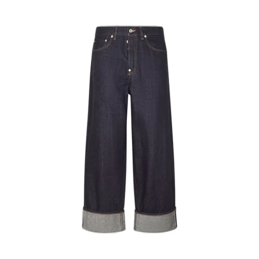 Kenzo Turn-Up Hem Jeans