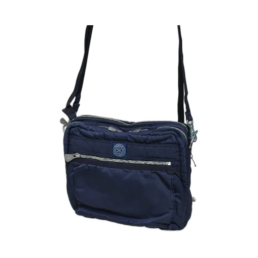 Super Nylon Simple Shoulder Bag / Blu