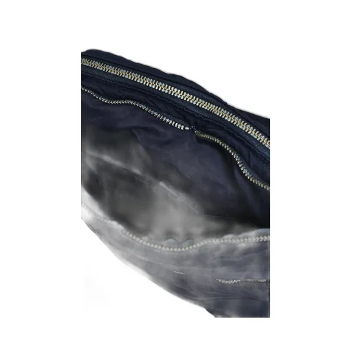 Super Nylon Simple Shoulder Bag / Blu