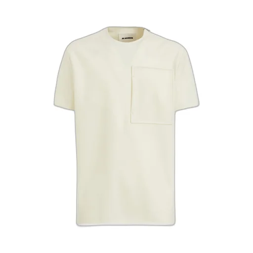 Jil Sander Zip-Detailed Crewneck T-Shirt
