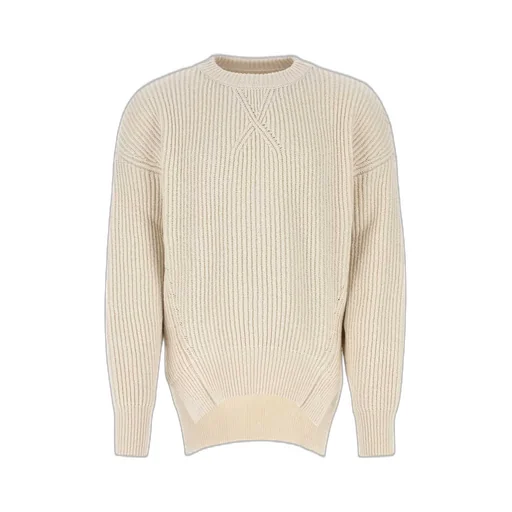 Jil Sander Ribbed Knitted Asymmetric Jumper