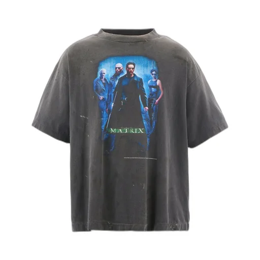 Mtrx_Ss Tee/The Matrix Green Logo / Blk
