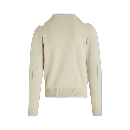 Jil Sander Cut-Out Detailed Crewneck Jumper