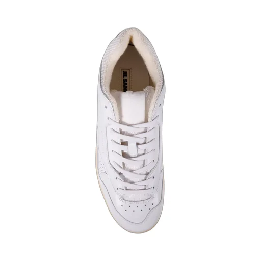 Jil Sander Round Toe Lace-Up Sneakers