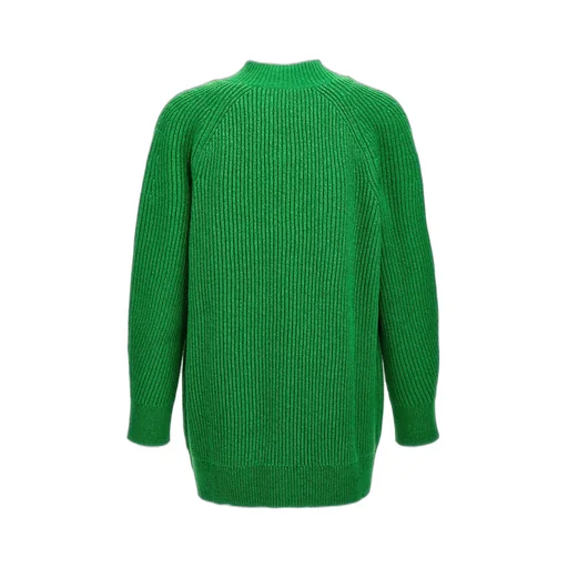 Jil Sander V-Neck Knitted Oversized Jumper