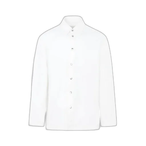 Jil Sander Long-Sleeved Buttoned Denim Shirt