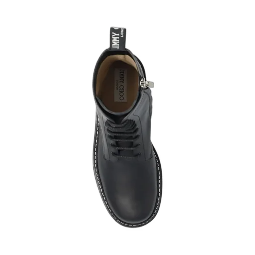 Jimmy Choo Rowan Derby Lace-Up Ankle Boots