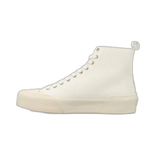 Jil Sander High-Top Lace-Up Sneakers