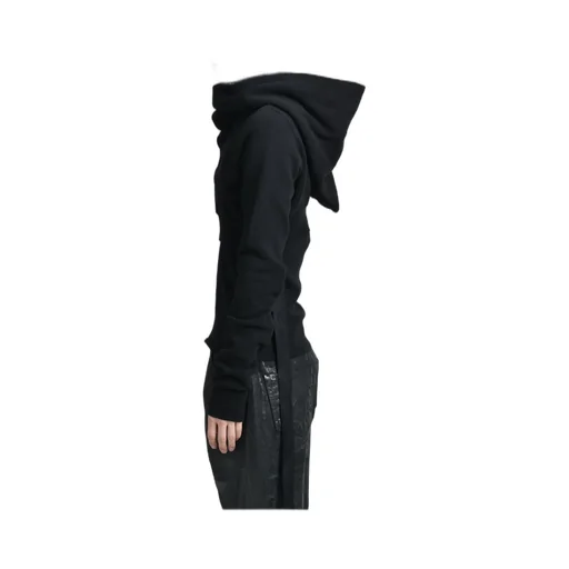 Micro Mountain Hoodie / Black