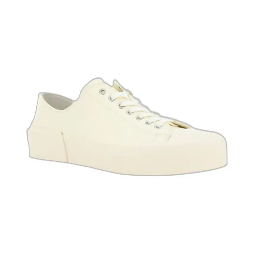Jil Sander Lace-Up Low-Top Sneakers