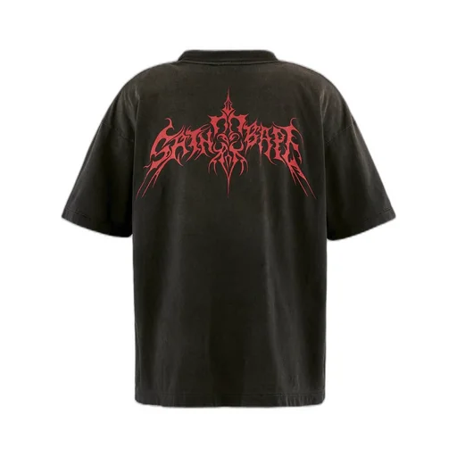 Bape_Ss Tee/Saint Bape / Black