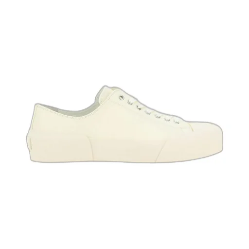 Jil Sander Lace-Up Low-Top Sneakers
