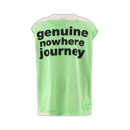 Bape_Ss Tee/Handprint/Wht+Grn / Wht X Grn