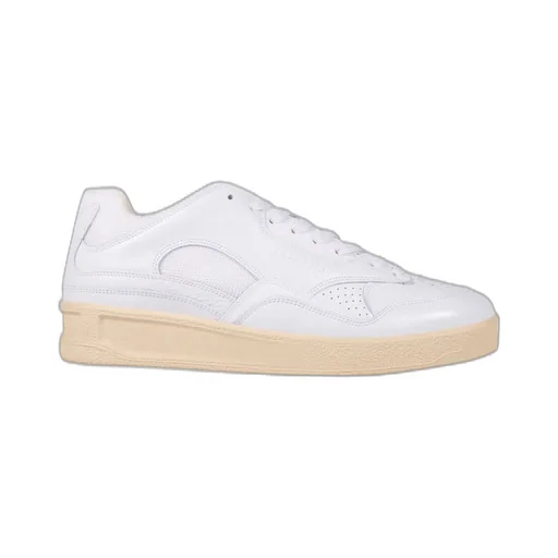 Jil Sander Round Toe Lace-Up Sneakers