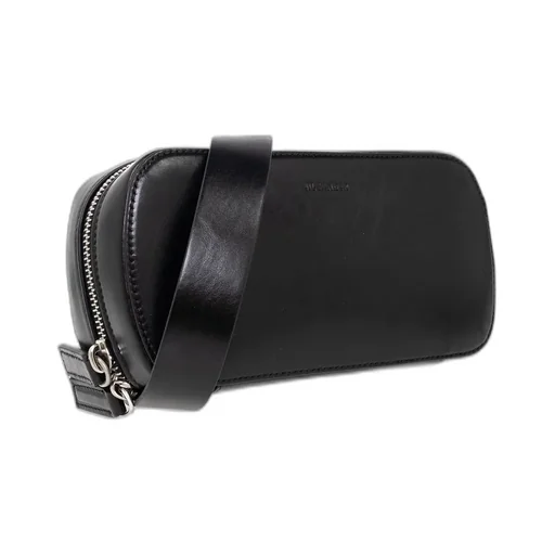 Jil Sander Logo Debossed Double-Zip Belt Bag