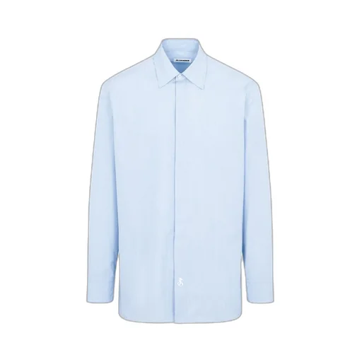 Jil Sander Pinstriped Long-Sleeved Shirt