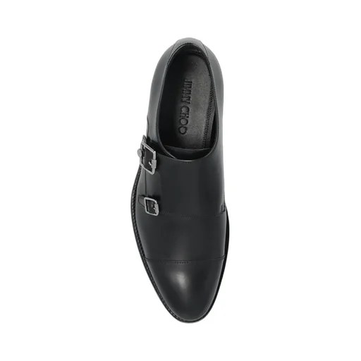 Jimmy Choo Finnion Monkstrap Derby Shoes