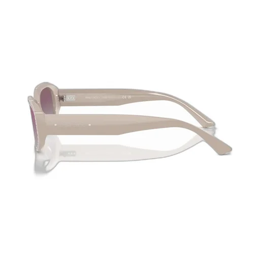 Jimmy Choo Eyewear Studded Geometric Frame Sunglasses