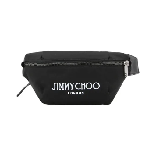 Jimmy Choo Finsley Logo Patch Belt Bag