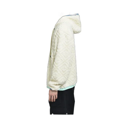 Monogram Fleece Jacket / O.Wht
