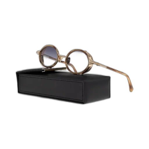 John Dalia Steve Round Sunglasses