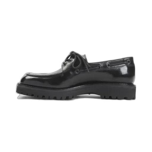 John Lobb Round Toe Lace-Up Shoes