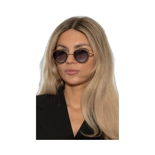 John Dalia Christian Round Sunglasses