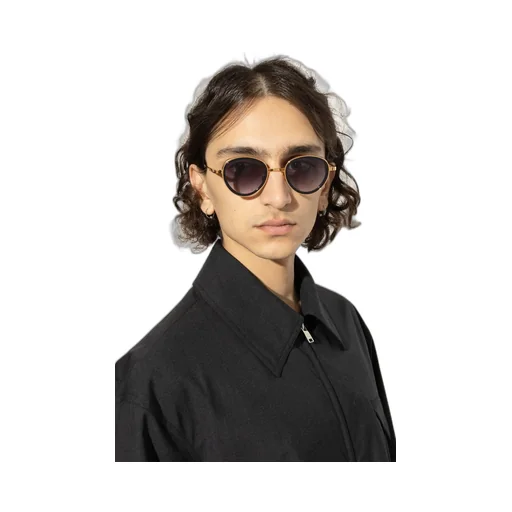 John Dalia Christian Round Sunglasses