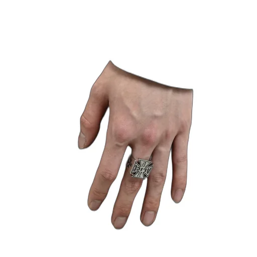 Moto Couture Ring / Stainless Steel