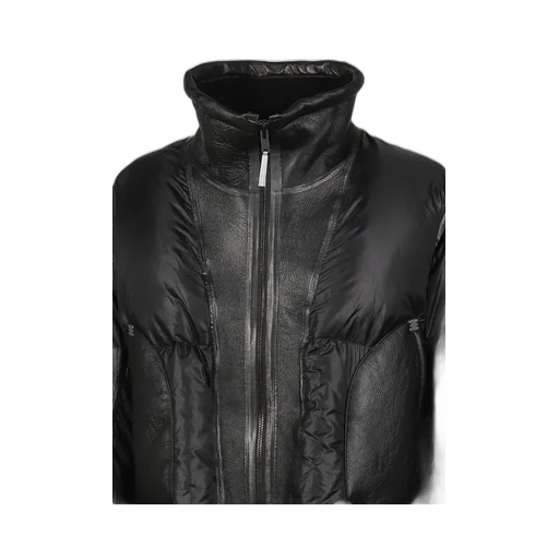 Down High Neck Bombers / Noir Reactive