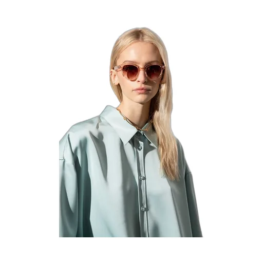 John Dalia Ornella Round Sunglasses