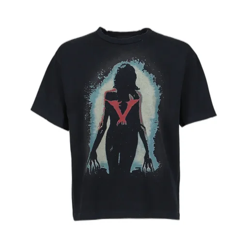 V T-Shirt / Black