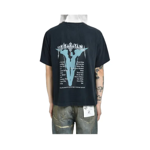 V T-Shirt / Black