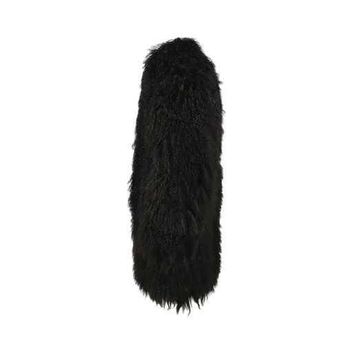 Reversible Mongolian Lambskin Coat / Noir Proxenete