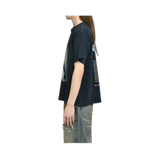 V T-Shirt / Black