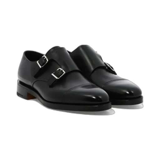 John Lobb William Monk Strap Shoes