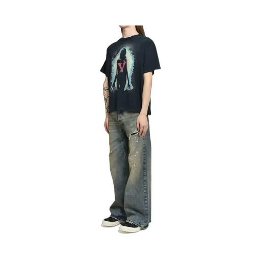V T-Shirt / Black