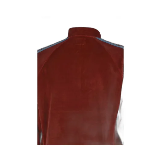 Rib Collar Track Jacket - C/Pe Velour / Bur