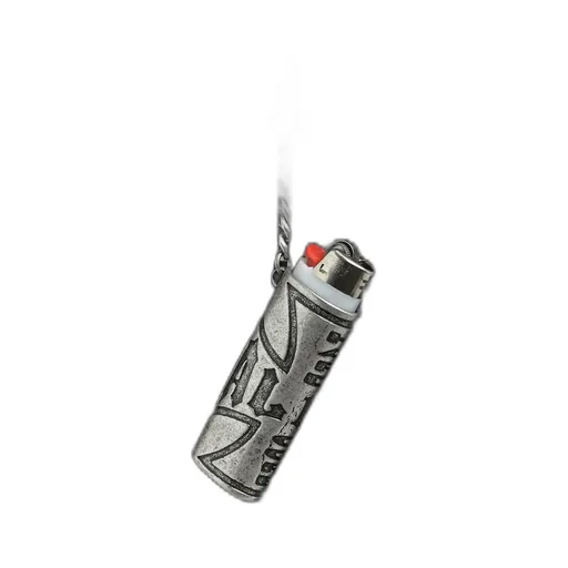 Moto Couture Lighter Keychain / Stainless Steel