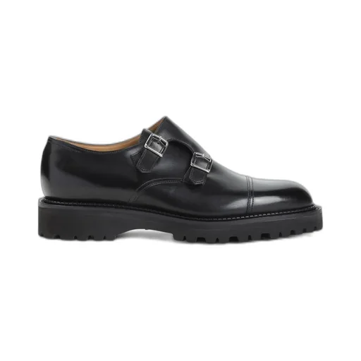 John Lobb Double-Buckled Slip-On Loafers