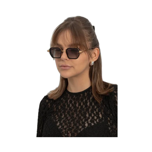 John Dalia Dennis Geometric Sunglasses