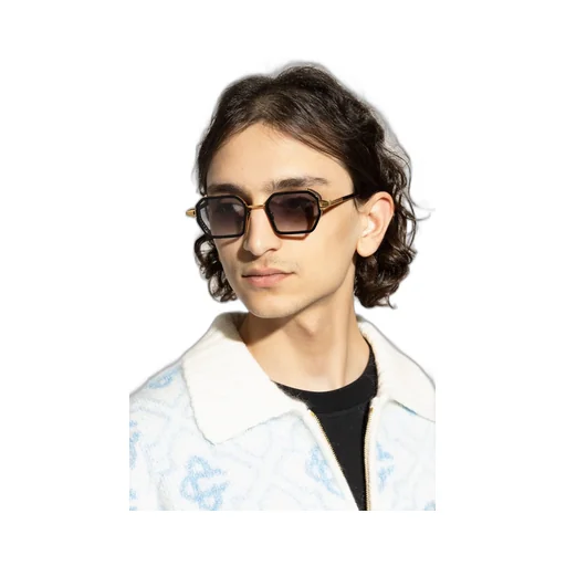 John Dalia Dennis Geometric Sunglasses