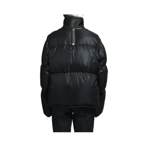 Down High Neck Bombers / Noir Reactive
