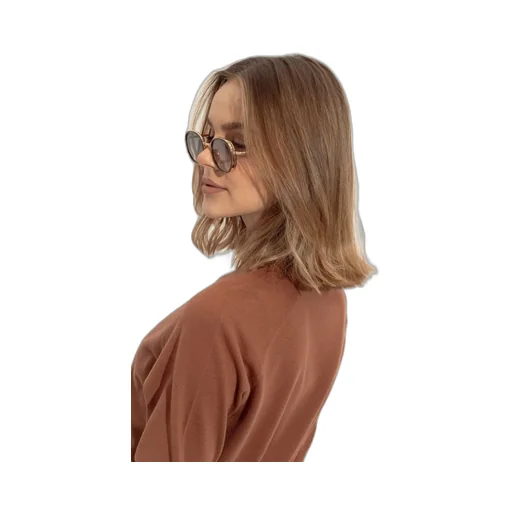 John Dalia Gina Round Sunglasses
