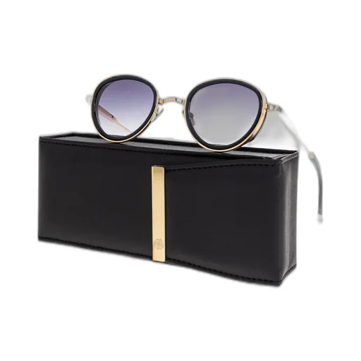 John Dalia Christian Round Sunglasses